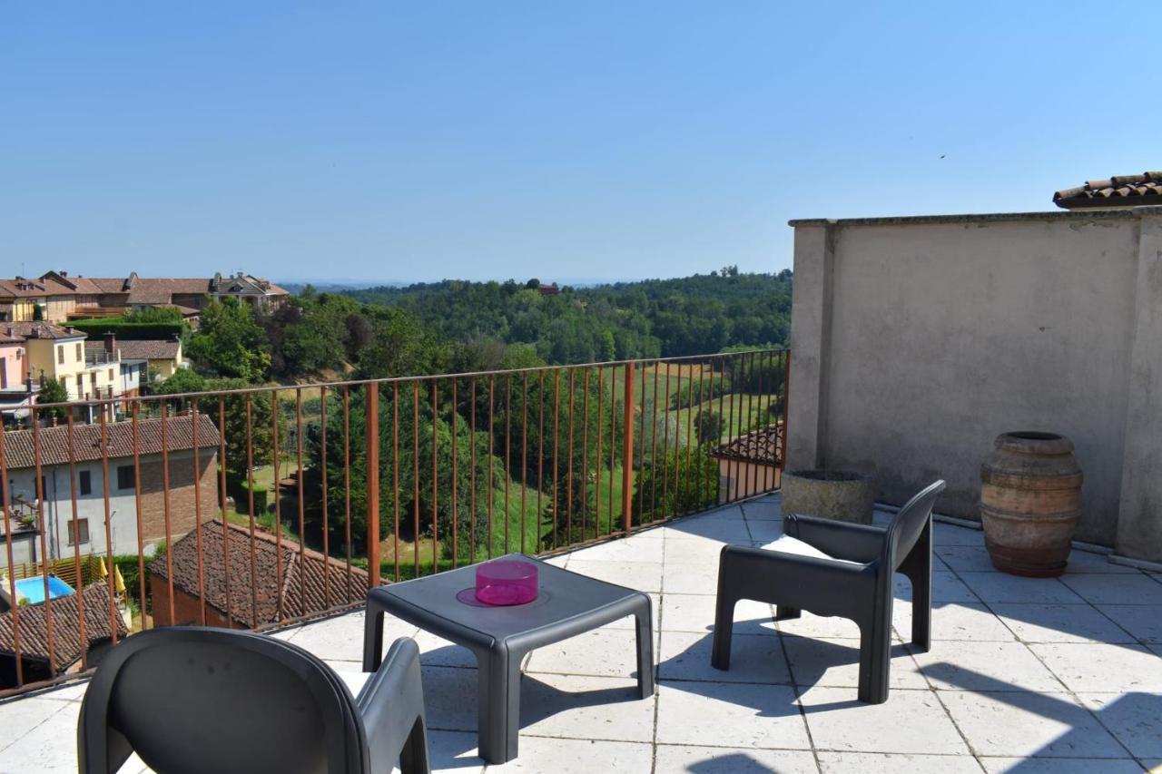 Casa Macina Lägenhet CastellʼAlfero Exteriör bild